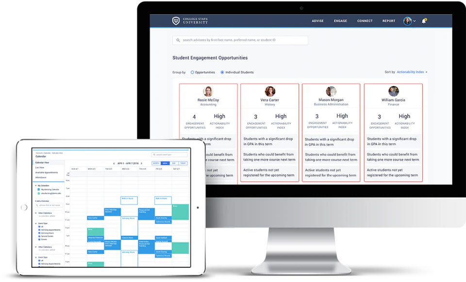 screenshot of Civitas Learning